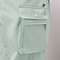 自重堂　制服百科　形態安定ツータックカーゴパンツ　アースグリーン　９１　30102（直送品）