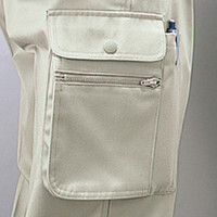 自重堂　制服百科　製品制電ワンタックカーゴパンツ　アースグリーン　７９　40102（直送品）