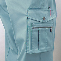 自重堂　制服百科　エコツータックカーゴパンツ　アースグリーン　８５　42102（直送品）
