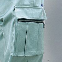 自重堂　制服百科　ツータックカーゴパンツ　アースグリーン　７６　42302（直送品）