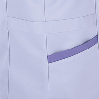 自重堂　制服百科　エコ製品制電スモック　ラベンダー　Ｌ　42805（直送品）