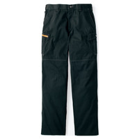 自重堂　制服百科　ノータックカーゴパンツ　ブラック　９１　51902（直送品）