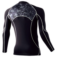 自重堂　制服百科　ローネックロングスリーブ　ブラック　ＬＬ　52004（直送品）