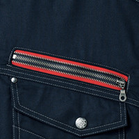 自重堂　制服百科　長袖シャツ　シルバー　ＬＬ　52104（直送品）