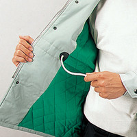 自重堂　制服百科　防寒コート（フード付）　ミストグリーン　Ｌ　7800（直送品）