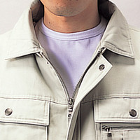 自重堂　制服百科　防寒ブルゾン（フード付）　アイボリー　ＬＬ　48090（直送品）