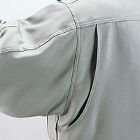 自重堂　制服百科　エコ防寒ブルゾン（フード付）　ミストグリーン　Ｌ　48140（直送品）