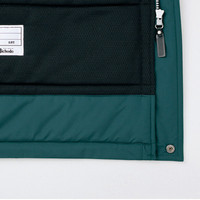 自重堂　制服百科　エコ防水防寒コート（フード付）　グリーン　Ｍ　48383（直送品）