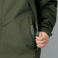 自重堂　制服百科　防水防寒ブルゾン（フード付）　アーミーグリーン　ＬＬ　48430（直送品）