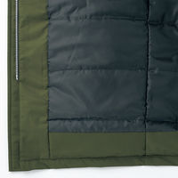 自重堂　制服百科　防水防寒コート（フード付）　アーミーグリーン　Ｌ　48433（直送品）