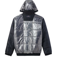 自重堂　制服百科　防寒ブルゾン（フード付）　ブラック　Ｌ　48480（直送品）