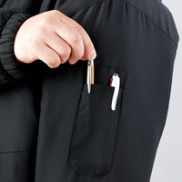 自重堂　制服百科　防寒ブルゾン（フード付）　オレンジ　ＥＬ　48480（直送品）