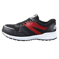 自重堂 制服百科 セーフティースニーカー ブラック 26.0cm S3161（直送品）