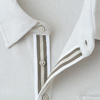 自重堂　制服百科　吸汗速乾長袖ポロシャツ　ホワイト　ＳＳ　85204（直送品）