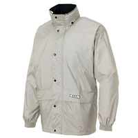 アイトス レインスーツ（B-1） シルバー 6L AZ58701-003 1着（直送品）
