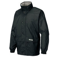 アイトス レインスーツ（B-1） ブラック 6L AZ58701-010 1着（直送品）