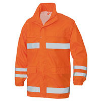 アイトス レインウエア（FS-6000） オレンジ 5L AZ562403-063 1着（直送品）