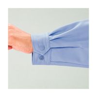 ミドリ安全 作業服 春夏 半袖 ブルゾン 帯電防止 RCS461 L シルバーグレー 3120157405 1点（直送品）