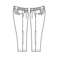 ミドリ安全 作業服 春夏 スラックス 帯電防止 VES51C下 L シルバーグレー 3122107605 1点（直送品）