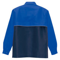 アイトス ジャケット（男女兼用） ブルー×ネイビー L AZ50105-006 1着（直送品）