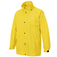 アイトス レインスーツ（B-10） レモンイエロー 4L AZ58700-019 1着（直送品）