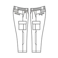 ミドリ安全 作業服 春夏 スラックス 帯電防止 VES51 M シルバーグレー 3122107104 1点（直送品）