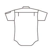 ミドリ安全 作業服 男女共用 春夏 半袖 シャツ 帯電防止 RCS590 S ベージュ 3120710603 1点（直送品）