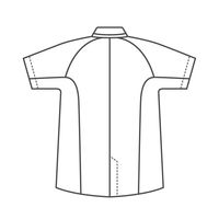 ミドリ安全 女性用 作業服 春夏 半袖 スモック 帯電防止 VELS51 11号 シルバーグレー 3124103805 1点（直送品）