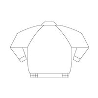 ミドリ安全 クリーンウェア 長袖 ブルゾン ESD140 SS ホワイト 3140200502 1点(1着)（直送品）