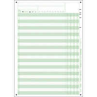 スキャネット マークシート A4（アンケート用）50問4択 SN-0008 1箱（1000枚入）（直送品）