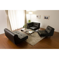 セルタン　ソファChoice（ソファチョイス）　コーナー　PVCレッド　レッド 1台　（直送品）