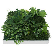 タカショー ウォールグリーン ライムポトスミックス AS-F08 1個　（直送品）