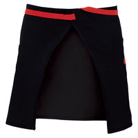 アイトス 腰下エプロン（共生地配色） ブラック F AZ8656-010 1着（直送品）