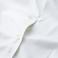 アイトス Pieds 半袖ブラウス ホワイト 15号 HCB2940-001 1着（直送品）