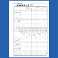 シンリョウ 一般健康診断個人票 003550 1箱(500枚入)