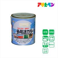アサヒペン AP 水性多用途カラー 1.6L バニラホワイト 9016712 1個