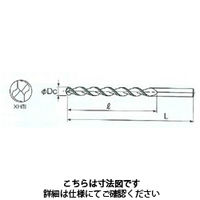 不二越 Gロングドリル GLSD5.1X250 1本（直送品）