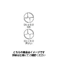 不二越 ストレートロングドリル LSD7.1X300 1本（直送品）