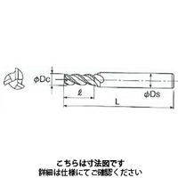 不二越 GSX MILL 3枚刃1.5D GSX31200Cー1.5D 1本（直送品）