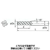 不二越 X’SミルGeoミディアム 4GEOM 16X16 1本（直送品）