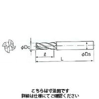 不二越 アンカーV 4枚刃 4CE 8 X 1本（直送品）