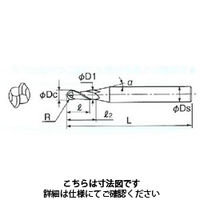 不二越 GSミルハードボール GSBH20075SF R0.75X 4 1本（直送品）