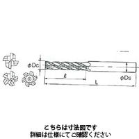 不二越（NACHI） AGミル ラフィングエンドミル ロング AGREL 14 x 12 1