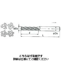 不二越 SGーFAX ラフィングEMファインピッチ ロング SGFREL 18X16 ー4NT 1本（直送品）