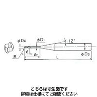 不二越 銅電極用リブボールエンドミル(4MMシャンク) CURIBR 1 X 10 4 1本（直送品）