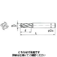 不二越 スーパーハードエンドミル 4SE 45.0X32S4 1本（直送品）
