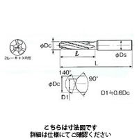 不二越 アクアドリルEX3フルートハード AQDEX3FH1100 1本（直送品）