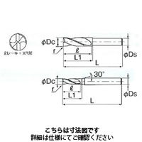 不二越 アクアドリルEXフラット コーナR付き AQDEXZ0500ーR03 1本（直送品）