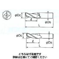 不二越 SGフラットドリル SGEZ23.0 1本（直送品）