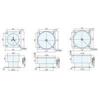 ナベヤ 防振マウント(重量型) BMH125ー080 1台（直送品）